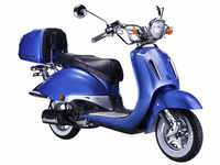 GT UNION Motorroller »Strada«, 50 cm³, 45 km/h, Euro 5 - blau