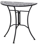 GARDAMO Tisch &raquo;Como&laquo;, BxHxL: 35 x 71 x 70 cm, Tischplatte: Keramik - schwarz