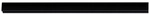 PAULMANN Mitteleinspeisung &raquo;URail&laquo;, BxHxL: 30,4 x 1,8 x 30,4cm, schwarz