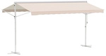 Outsunny Standmarkise, BxL: 450 x 342 cm, Polyester/Metall - weiss
