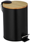 WENKO Treteimer, H&ouml;he: 23,5 cm, 3 l, schwarz