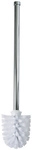 FACKELMANN WC-B&uuml;rste &raquo;Mare&laquo;, BxHxT: 7,5 x 37,5 x 7,5 cm - silberfarben