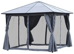 Outsunny Pavillon, BxHxT: 300 x 265 x 300 cm