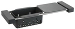 WENKO Sp&uuml;len-Caddy, PVC/PU, grau