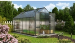 VITAVIA Gew&auml;chshaus &raquo;Domus 11500&laquo;, BxHxL: 257 x 252 x 449 cm - schwarz