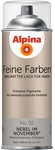 ALPINA FARBEN Spr&uuml;hlack &raquo;Feine Farben&laquo;, 400 ml, f&uuml;r ca. 1 m&sup2;, grau,...