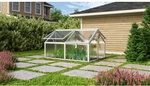 VITAVIA Fr&uuml;hbeet &raquo;Zola&laquo;, BxLxH: 89 x 124,3 x 71,3 cm, Zincalume&reg; Alu