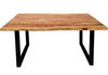 SIT Tisch, HxT: 77 x 80 cm, Holz - braun | schwarz