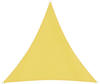 WINDHAGER Sonnensegel, Dreieck - gelb