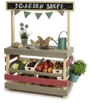 MUDDY BUDDY Verkaufsstand &raquo;Garden Friend&laquo;, Ab 3 Jahren, Zypressenholz