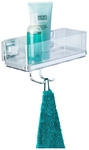 WENKO Wandablage &raquo;Quadro&laquo;, HxT: 15 x 14 cm, chromfarben - silberfarben