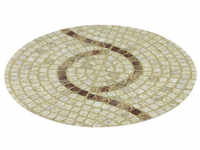 mySPOTTI Anti-Rutsch-Sticker, stepon, Mosaikfliesenoptik, D. 30 cm - beige