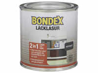 BONDEX Lack-Lasur, für innen, 0,375 l, anthrazit, seidenglänzend - grau