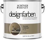 SCH&Ouml;NER WOHNEN FARBE Dispersionsfarbe, matt - braun