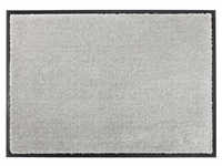SCHÖNER WOHNEN Fußmatte »Miami«, Höhe: 0,7 cm, Rutschfest, Polyamid (PA) - grau