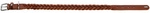 HUNTER Halsband, Gr. M, cognacfarben - braun