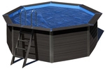 GRE Abdeckplane, Breite: 280 cm, Polyethylen (PE) - blau