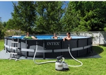INTEX Rundpool &raquo;Ultra Rondo XTR&laquo;, Rund, BxH: 610x122 cm, dunkelgrau
