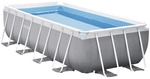 INTEX Rechteckpool &raquo;Prism Quadra&laquo;, Rechteckig, BxLxH: 200x400x100 cm, hellgrau
