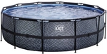 EXIT Toys Pool &raquo;Pools&laquo;, grau, &Oslash;xH: 450 x 122 cm