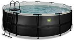 EXIT Toys Pool &raquo;Black Leather Pools&laquo;, &Oslash;: 427 cm, 14758 l, schwarz
