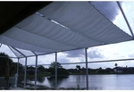 PEDDY SHIELD Sonnensegelbausatz, rechteckig, 330 x 140 cm - silberfarben