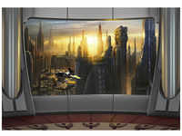 KOMAR Papiertapete »STAR WARS Coruscant View«, Breite 368 cm - bunt