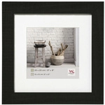 Walther Design Bilderrahmen &raquo;HOME&laquo;, BxL: 24,7 x 24,5 cm, Schwarz, Holz