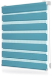 Lichtblick Duo-Rollo, &lrm;Klemmfix, B x L: 80 x 200 cm, Polyester, blau