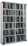 VCM Regal &raquo;Roma&laquo;, BxHxL: 18 x 91,5 x 60 cm, Holzwerkstoff - weiss
