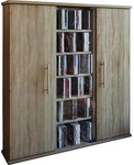 VCM Regal &raquo;Santo&laquo;, BxHxL: 18 x 91,5 x 86 cm, Holzwerkstoff - braun
