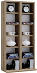 VCM Regal &raquo;Milano&laquo;, BxHxL: 20 x 91,8 x 42 cm, Holzwerkstoff - braun