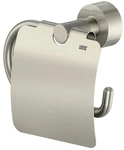 LENZ Toilettenpapierhalter &raquo;SCALA&laquo;, Nickel-matt, Montageart: Kleben oder...