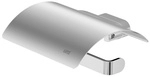 LENZ Toilettenpapierhalter &raquo;AURA&laquo;, Chrom, Montageart: Bohren - silberfarben