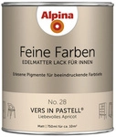 ALPINA FARBEN Buntlack &raquo;Feine Farben&laquo;, 0,75 l, apricot - gelb