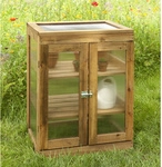 KIEHN-HOLZ Gartenschrank, BxHxL: 58 x 76 x 43 cm, Holz - braun