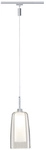 PAULMANN LED-Pendel &raquo;Urail Arido II&laquo;, BxHxL: 11 x 20 x 11 cm, chrom matt