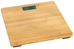 WENKO Personenwaage &raquo;Bambusa&laquo;, BxL: 30 x 30 cm, max. Tragf&auml;higkeit: 150 kg, braun