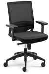 Mayer Sitzm&ouml;bel Drehstuhl &raquo;2475&laquo;, BxH: 65 x 60 cm, schwarz