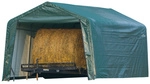 SHELTERLOGIC Weidezelt, BxHxT: 380 x 260 x 610 cm, Kunststoff, gr&uuml;n - gruen