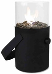COSI Gaslampe, Metall, H: 30 cm - schwarz