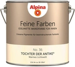 ALPINA Wandfarbe, 2,5 Liter f&uuml;r ca. 20-30m&sup2; - beige