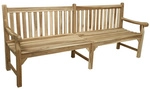 GARDEN PLEASURE Bank &raquo;MADURA&laquo;, Teakholz, BxHxT: 92 x 56 x 220 cm - braun
