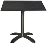 Loungem&ouml;bel-Gruppe, quadratisch, LxB: 80x80 cm, anthrazit-cemento