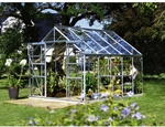 VITAVIA Gew&auml;chshaus &raquo;Mars&laquo;, B x L x H: 257 x 321 x 231,8 cm - silberfarben