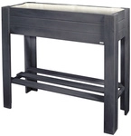 WAGNER SYSTEM Hochbeet, Holz - grau