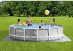 INTEX Rundpool &raquo;Prism Rondo&laquo;, Rund, BxH: 457x107 cm, hellgrau
