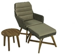 GARDEN PLEASURE Gartenm&ouml;bel &raquo;Calvia&laquo;, Holz, 3-teilig - braun