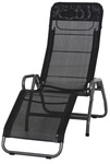 SIENA GARDEN Sonnenliege &raquo;Bito&laquo;, LxBxH: 139 x 72 x 118 cm, Stahl - schwarz