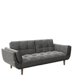 PHOENIX Bettsofa &raquo;SCARLETT&laquo;, BxHxL: 215 x 81,5 x 845 cm, bis max. 250 kg - grau